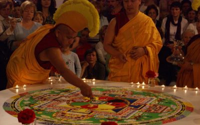 Ogled mandal tibetanskih menihov