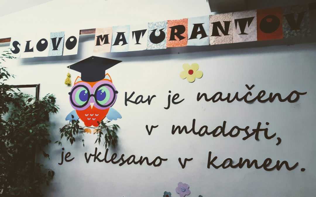 Slovo maturantov 2019