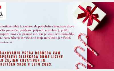 Vesele praznike in srečno novo leto 2023!